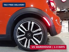 iJDMTOY OE-Spec Red Lens Full LED Rear Side Marker Light Assemblies Compatible W