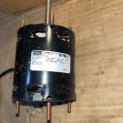 FASCO D1126 Refrigeration Fan Motor 71635755 1/15HP 1550/1300RPM 208/230V 1.1A
