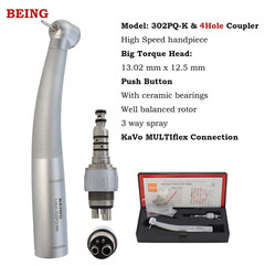 COXO Dental High Speed Handpiece Surgical Fiber Optic Kavo LED Coupler 4 6Holes