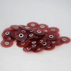 12.7mm 200x Dental Finishing Polishing Discs Wheels Coarse+Fine+Medium+Superfine