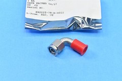 Carlisle Radius Right Angle TNC Male to TNC Female Adapter 50 Ohm 18 GHz