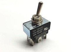 30 Amp DPDT Double Pole Double Throw 2 Position On-On Toggle Switch – 28B-MTD