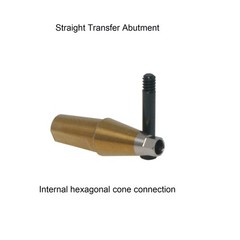 US Dental Titanim Hiossen ET Straight Transfer Abutment Mini/Regualr fit 1-6.0mm