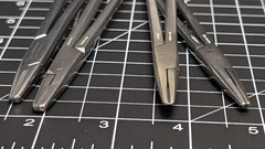 Aesculap Jarit 121-210 CARBIDE CARB-BITE Heaney Crile Needle Holders Scissors