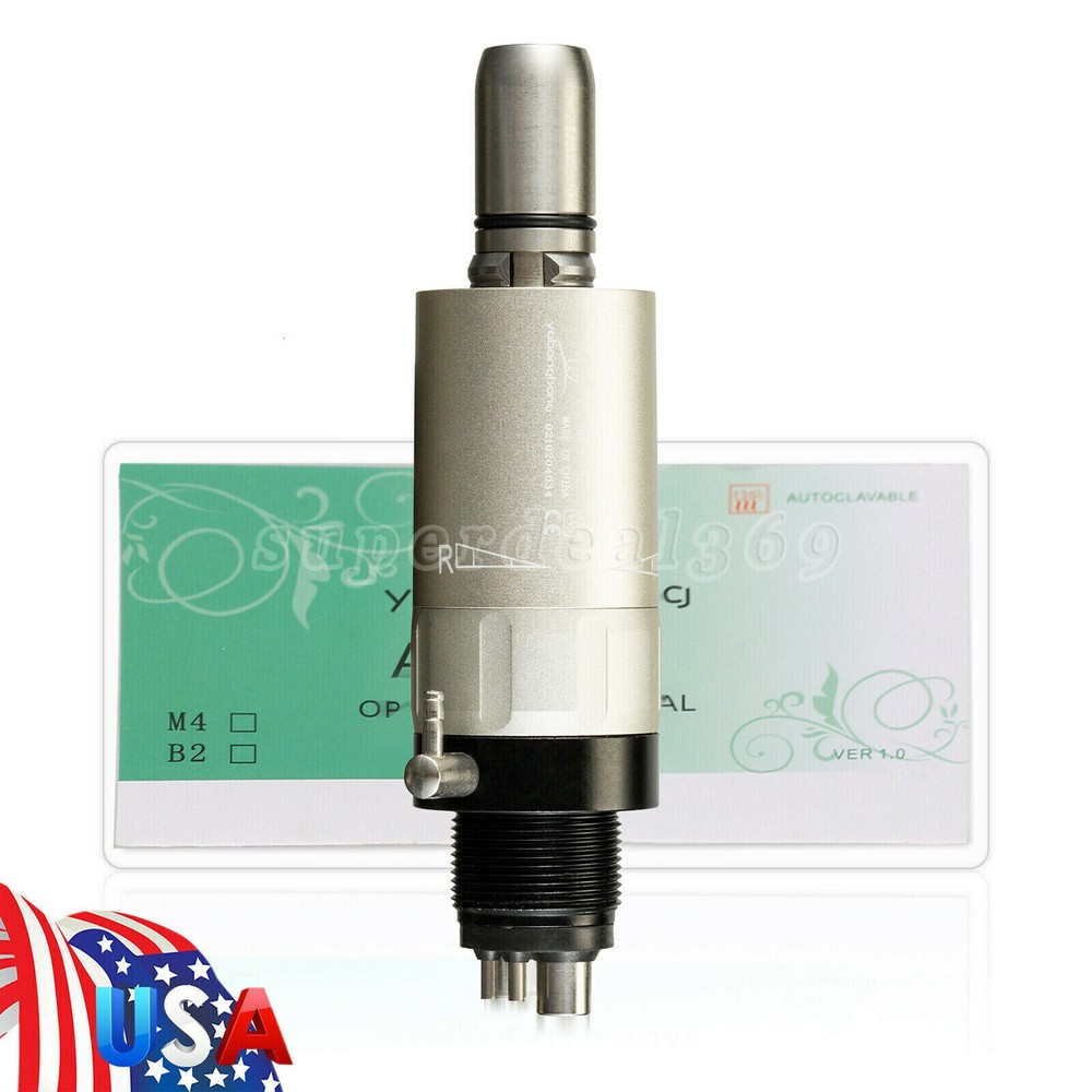 Dental Low Speed Handpiece 2/4H Air Motor/Contra Angle Fit RA2.35mm /FG1.60mm st