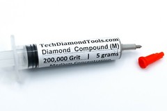 Diamond Polishing Paste 200,000 Grit 0-0.1 Micron (M) 25% Concentration 5 grams