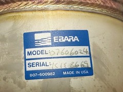 NEW Ebara 07606024 Helium Compressor Cryopump 0313-040000