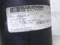 MARATHON 5KPM84DFK156AS Hoshizaki Fan Motor 1/12HP 1300RPM 115V 4A3201-01