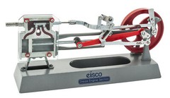 Eisco Labs Steam Engine Model – Working Piston, Slide Valve, and Link Motion