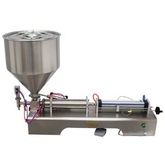 100-1000ml Paste Liquid Filling Mixing Machine for Shampoo Honey Single Nozzle
