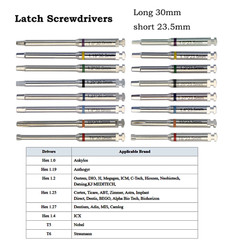 Universal Implant Screwdriver Driver Latch Torque Wrench Osstem 3i Astra Zimmer