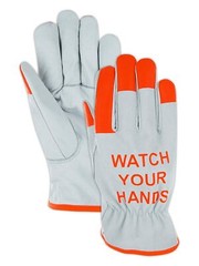 MAGID Leather Driver Gloves Leather, 24 Pairs, Size Large (1244HV) 9/L