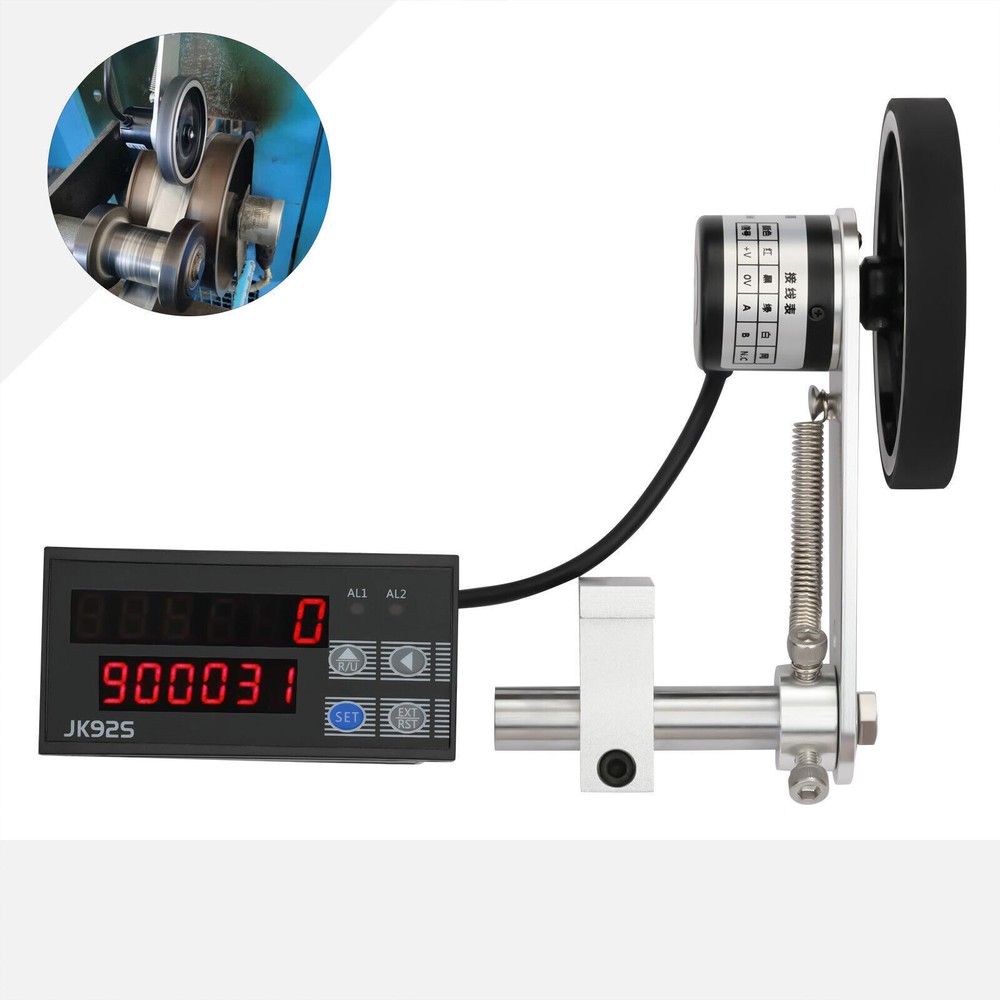 Length Counter Single Measure Wheel Unit in Feet Measuring Range 0-999999m USA