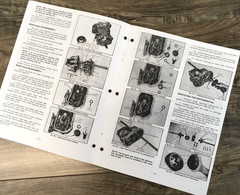 Massey Ferguson 14 & 16 Tractor W/ Mower Service Manual Repair Shop Technical MF