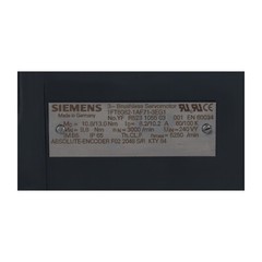 Siemens 1FT6082-1AF71-3EG1 Used UMP