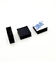 1/2″ Square Stick on Feet 3/16″ Thick Non Slip Pads 3M Rubber Bumpers Pack of 24