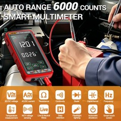 ANENG 683 Digital Multimeter True RMS 6000 Counts Touch Screen Rechargeable US