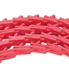 10FT Power Twist Red V Belt,1/2-Inch x 10 Feet Type A , Adjustable Link Belt