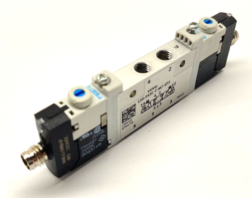 FESTO VUVG-L10-P53C-T-M7-1P3 + VAVE-L1-1VR8-LP 12/24 VDC , FESTO 566476 + 573919