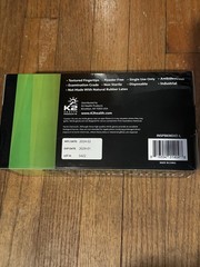 6 Mil Black Nitrile Gloves, Heavy Duty,, Powder-Free (100 Count) (L)