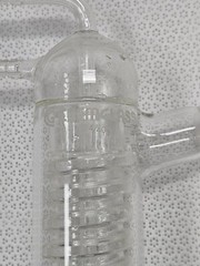 CHEMGLASS # CG-1210-01, Friedrich Condenser 330mm, 24/40 Joint