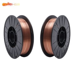 Pack 2 ER70S-6 .030″ (0.8mm) Mild Steel MIG Welding Wire 11-lb Roll