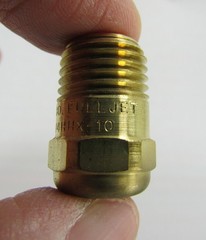 Spraying Systems 58 Deg. Full-Jet Staked-Vane Full Cone Brass Nozzles 1/4HHX-10