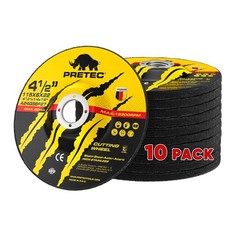 71878 10 Pack Grinding Wheels 4-1/2 Inch, 1/4″ Thick, 7/8″ Arbor