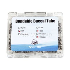 Dental Bondable Non-Convertible Single MBT 022 Buccal Tube FDA CE