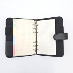 Day-Timer Avalon Personal Organizer Black 1990s New 6-Ring Portable Planner