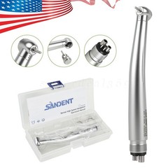 SANDENT Dental Fiber Optic LED E-generator/High Speed Handpiece Turbine 2/4holes