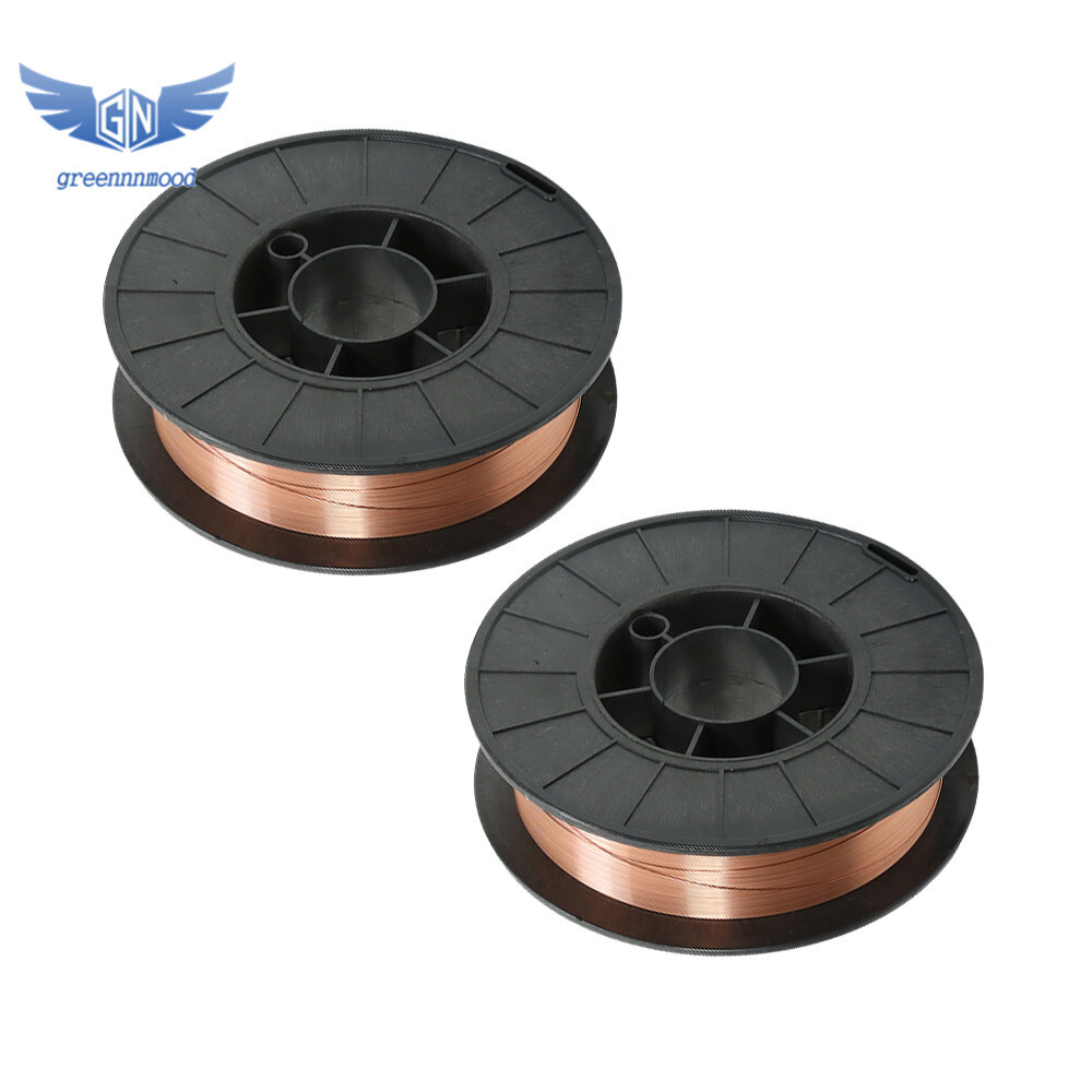 2 Rolls ER70S-6 .023″ (0.6 mm) Mild Steel MIG Welding Wire 20 Lbs New