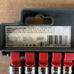 Crescent 10 Piece1/4″ Drive 6 Point Deep SAE Socket Set – One Size, No Color