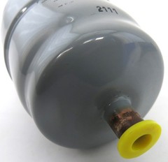 Sporlan Catch-All Filter Drier C-163-S 3/8″ ODF Solder Yellow Gray