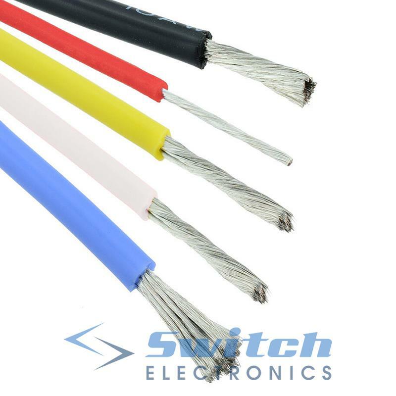 10/12/14/16/18/20/22/24/26/28/30AWG Silicone Wire Cable – All Colours and Sizes