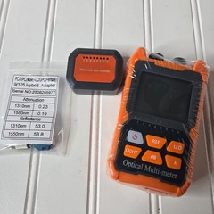 D YEDEMC Fiber Optic Cable Tester Portable Optical Fiber Power Meter FC/SC/ST Un