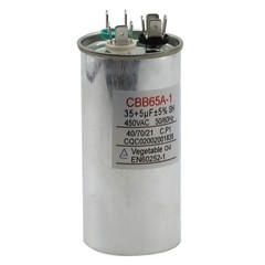 35+5 35/5 uF MFD 370-440V 440 VAC Motor Dual Run Capacitor CBB65-R – 5Pack