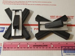 X HUB For CALCA Fiberglass X Banner Stand 31.5 In X 79 In. Display Stand Medium