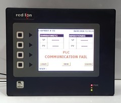 Red Lion Controls G306A000 G3 Series HMI 6-inch Color Touchscreen with SD Card