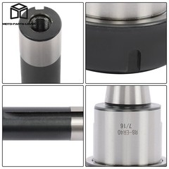For Milling Machine, Lathe 1/8-1 Inch 15* Set R8 Shank Chuck Tools ER40 Collet