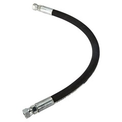 18″/24″/36″ – 3/8″ Hydraulic Hose #6 JIC Female Straight Swivel Fittings