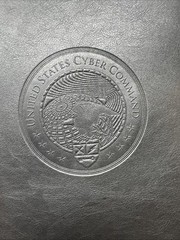 UNITED STATES CYBER COMMAND EMBOSSED PORTFOLIO PLANNER