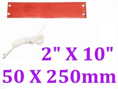 Car Truck Fuel Diesel Filter WVO JSRGO Silicoen Heating Pad 2″ X 10″ 100W 80C