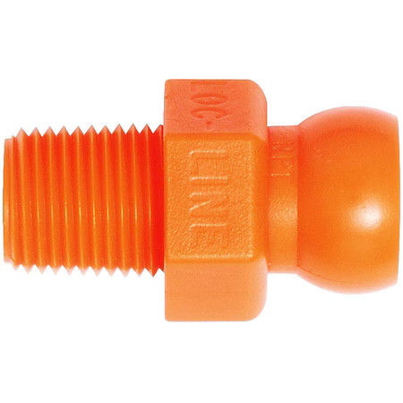 Loc-Line 49425 Connector, 1.04 In, 170 Degrees F, 50Pk
