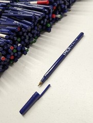 1000 Piece Wholesale Bulk Misprint Stick Pens Lot: Random Mixed Style/Ink Colors
