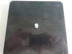 Plastic Natural Black HDPE Plastic Sheet 3/4″ x 5 15/16″ x 5 5/16″