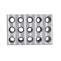 1 Pair 2-4-6 Blocks 23 Holes Matched Ultra Precision .0002″ Machinist 246 Jig