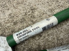 Greenlee Crimp Tool K09-2GL 8-4/0 AWG Cu Only Germany