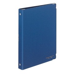 A5 Navy Blue Storage Binder with 10 Sheets and Colorful Dividers 100 Sheet Ca…
