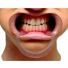 20Pc Medium Size C-Shape Mouth Opener Dental Cheek Lip Retractor Teeth Whitening